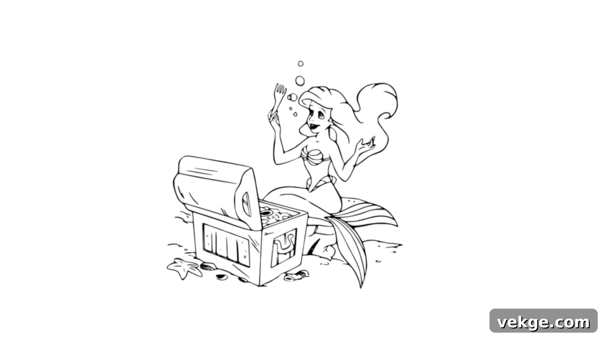 Ariel on a Treasure Hunt for Hidden Riches