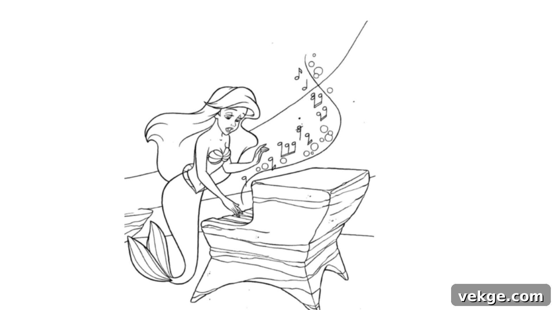 Ariel's Magical Voice with Sparkly Bubbles