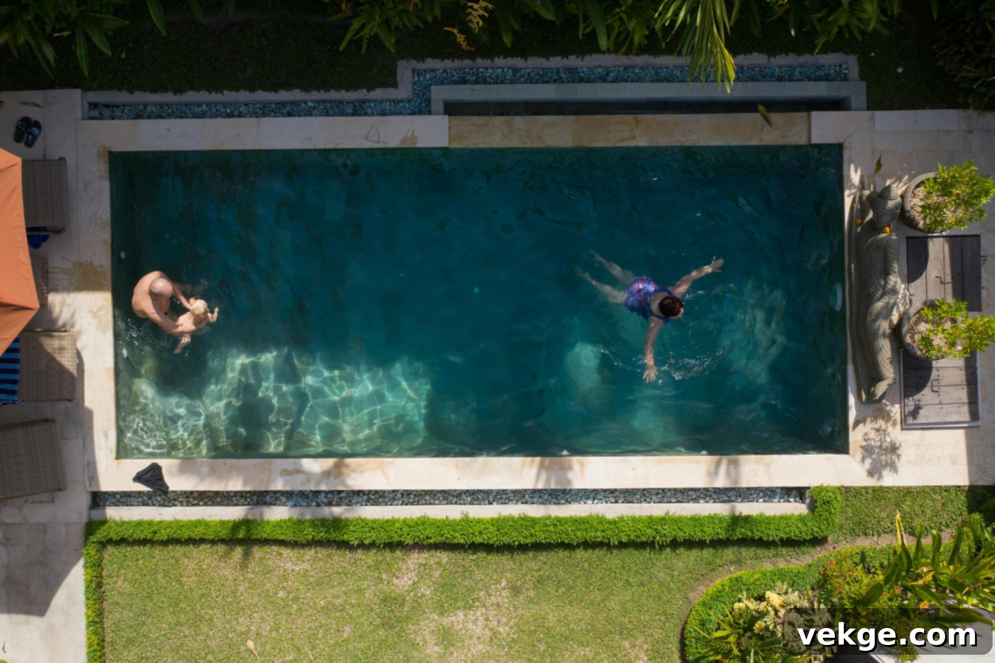 Running Pool Pump