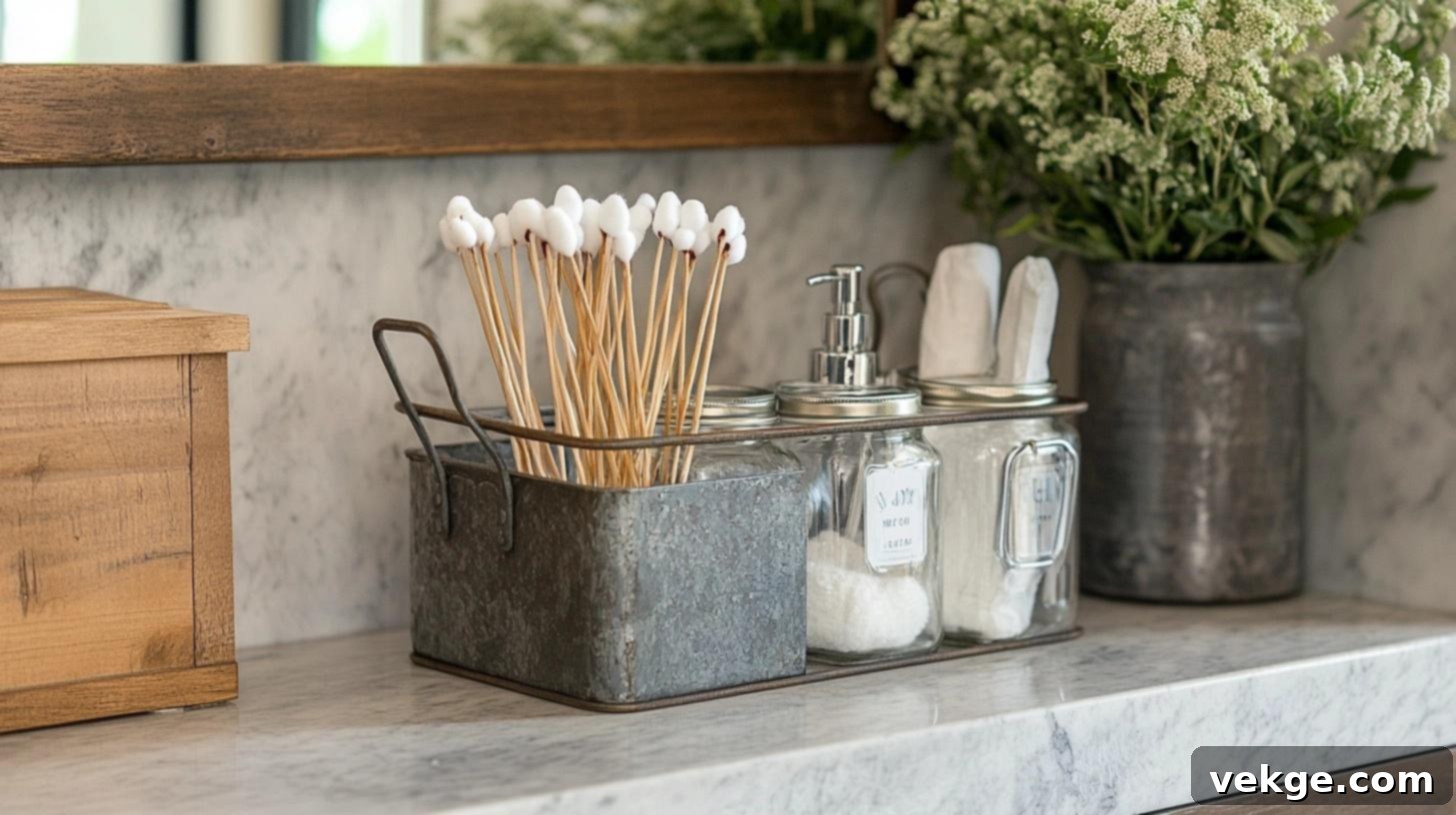 R-10_Galvanized_Metal_Caddy_with_Labeled_Jars