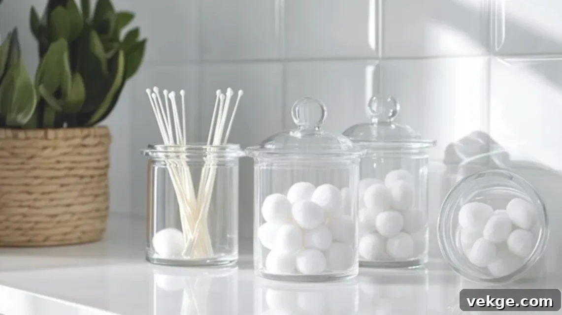 R-2_Sleek_Glass_Canisters_for_Cotton_Balls_or_Q-Tips