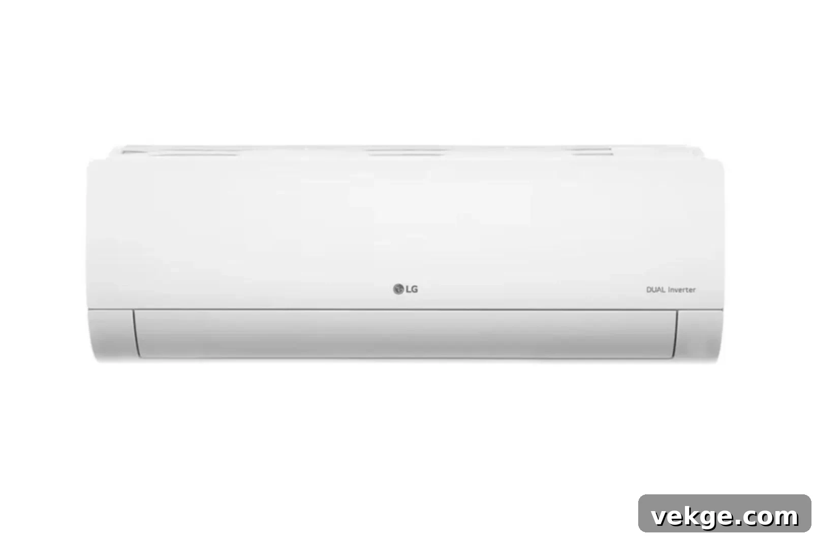 LG split system air conditioner with a sleek, minimalist design
