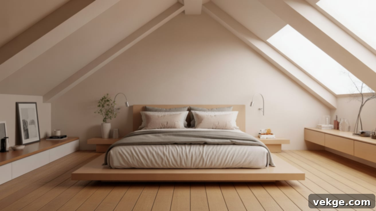 Try a Low Platform Bed