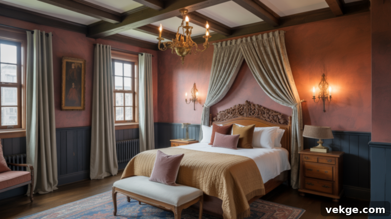 Tudor Revival Bedroom Decor Ideas