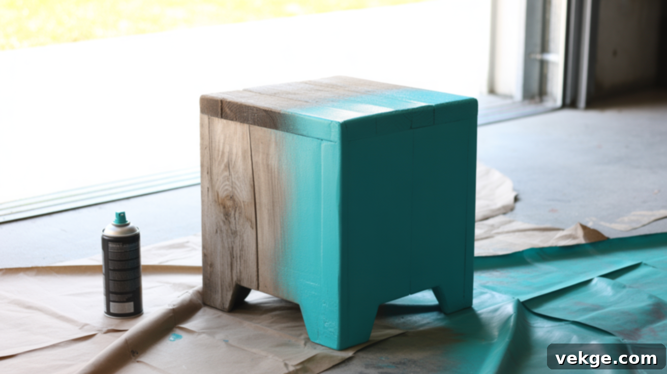 Can You Spray Paint Wood