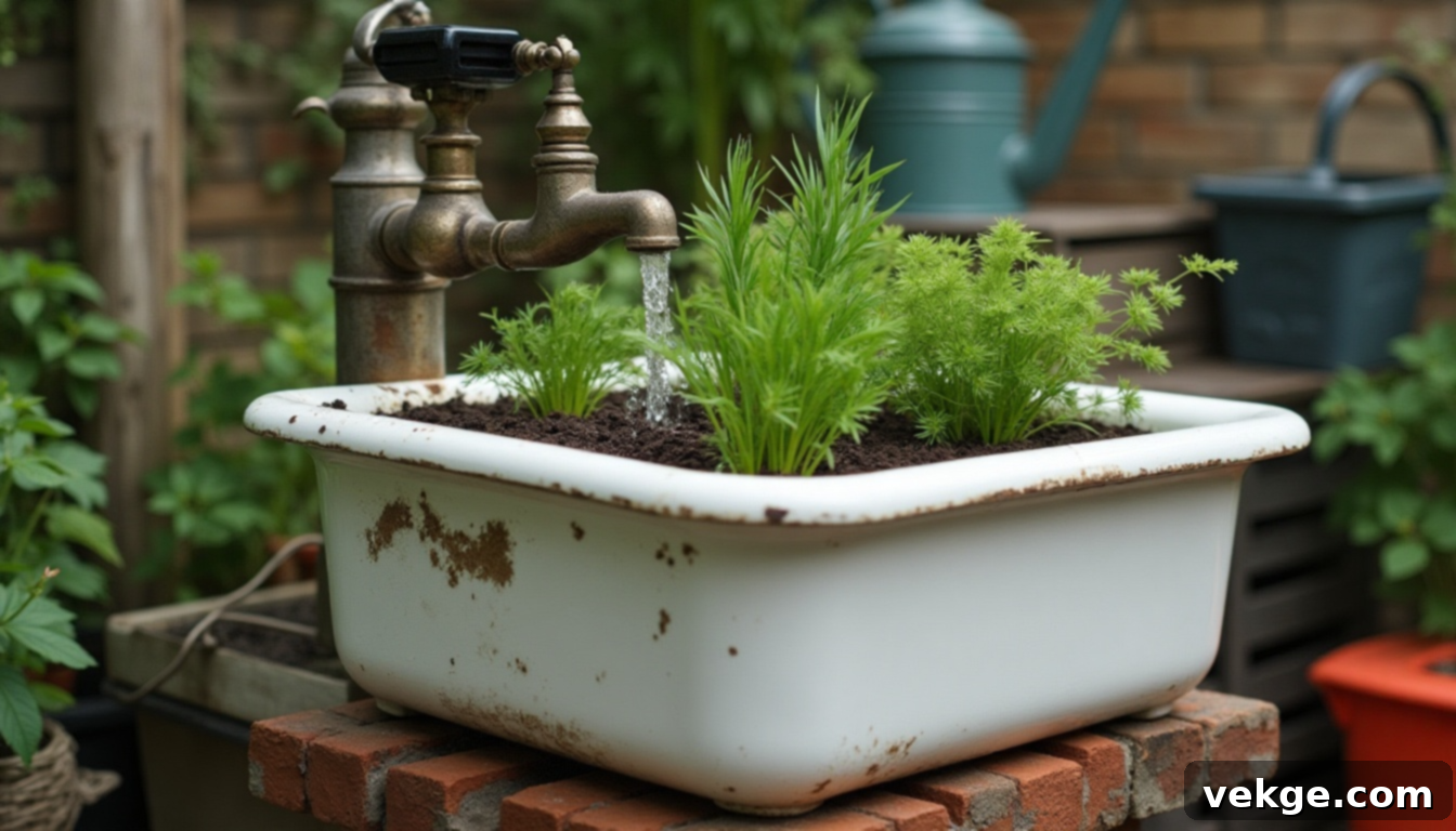 Sink Basin Garden
