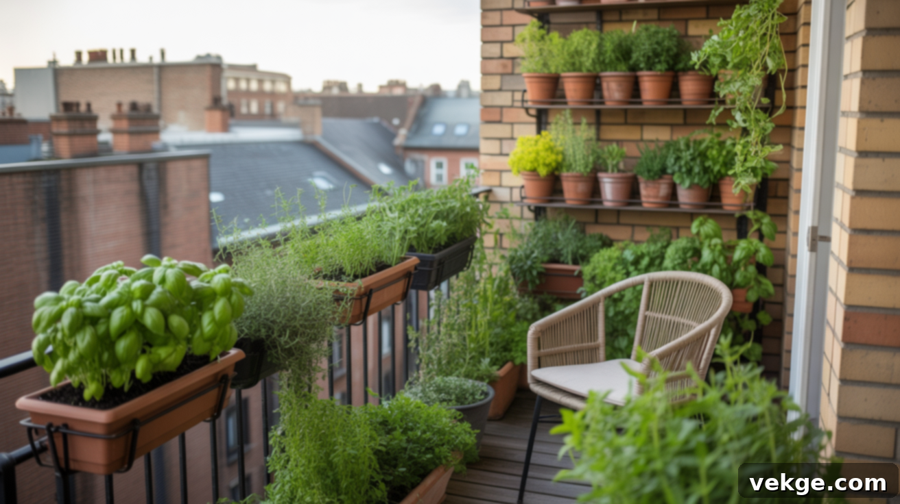 Small Balcony or Porch