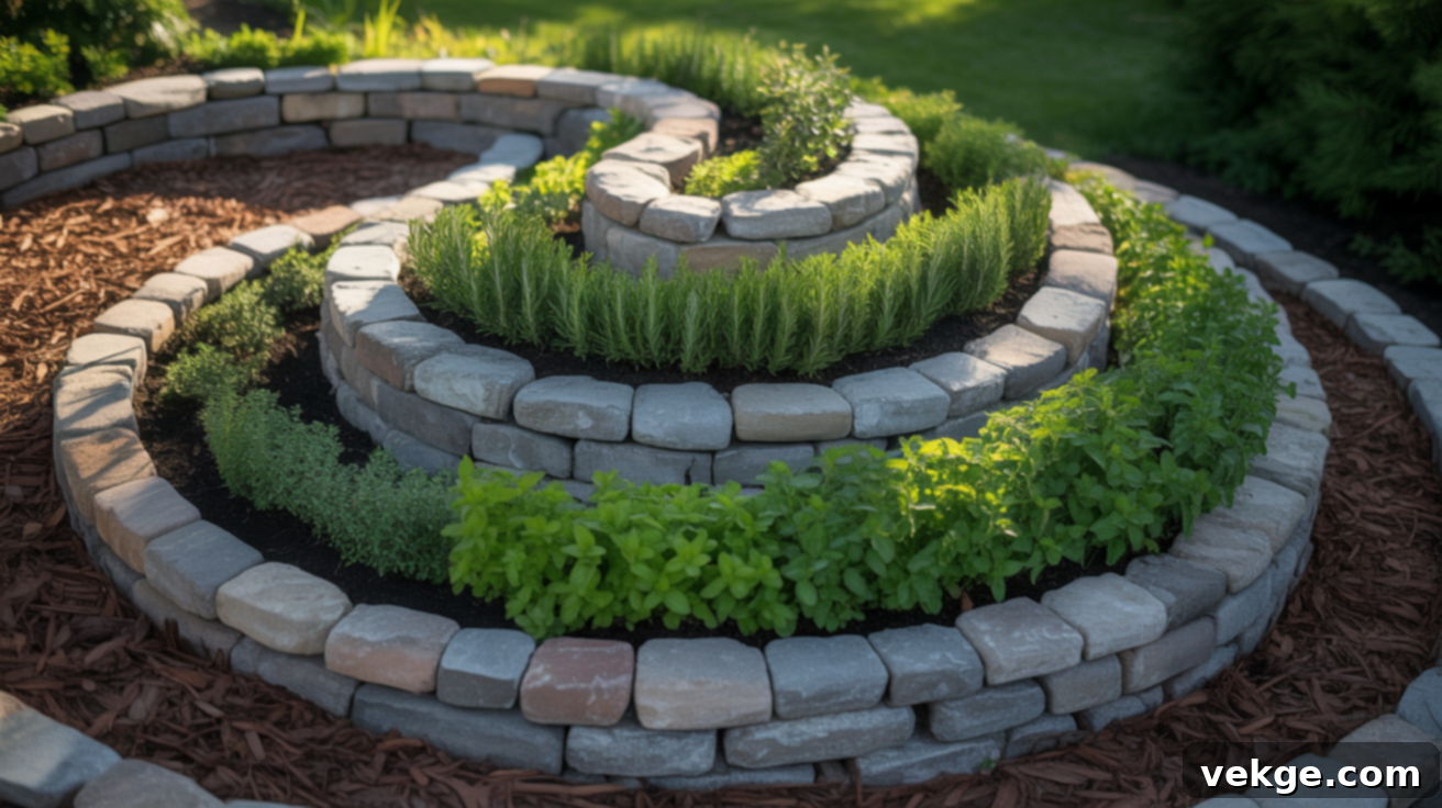 Spiral Herb Bed