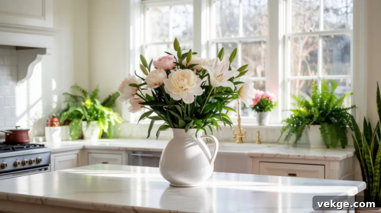 Greenery and Fresh Florals