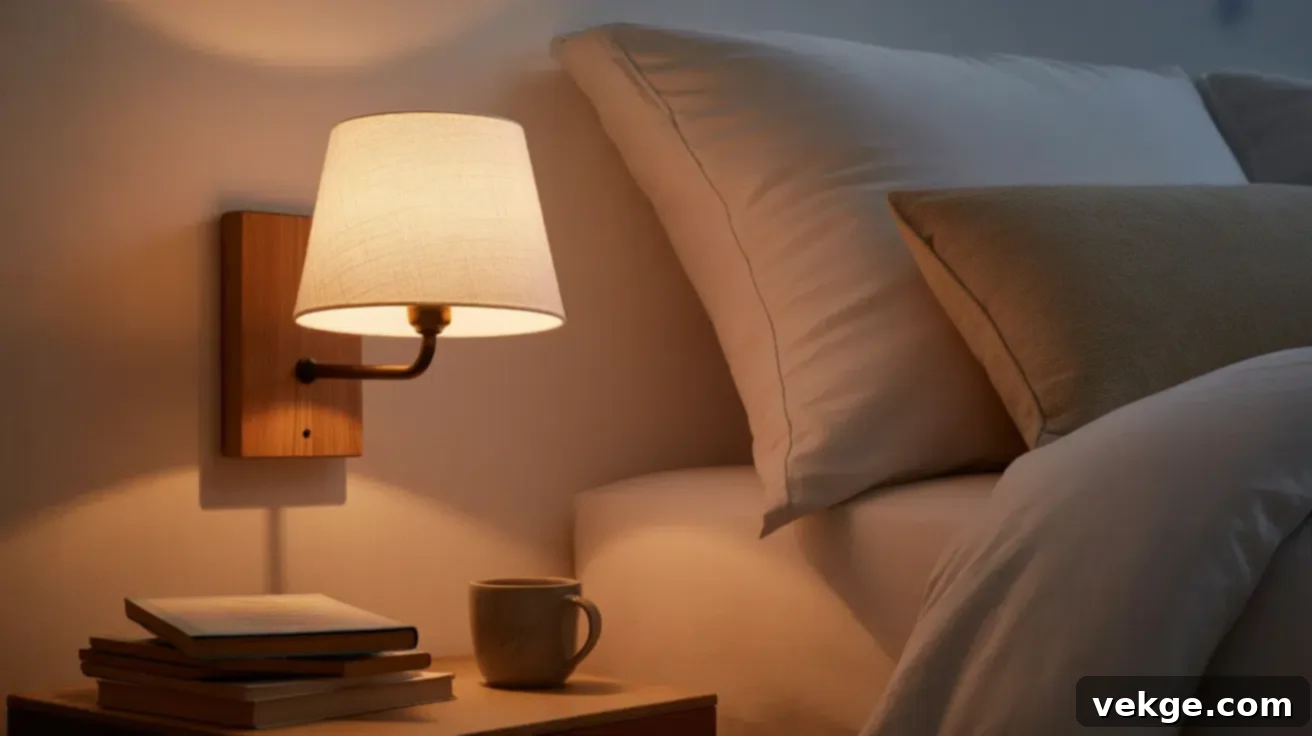 Soft Fabric Shade Sconce