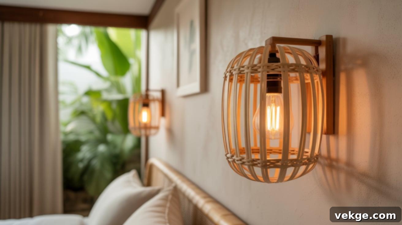 Bamboo Wall Fixture