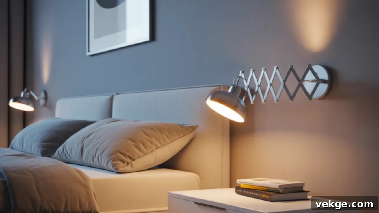 Extendable Wall-Mounted Reading Lamp