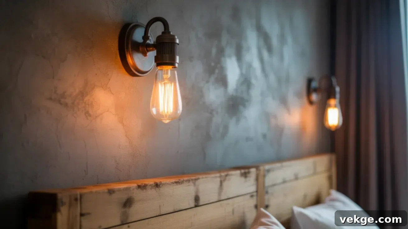 Vintage Edison Bulb Sconce