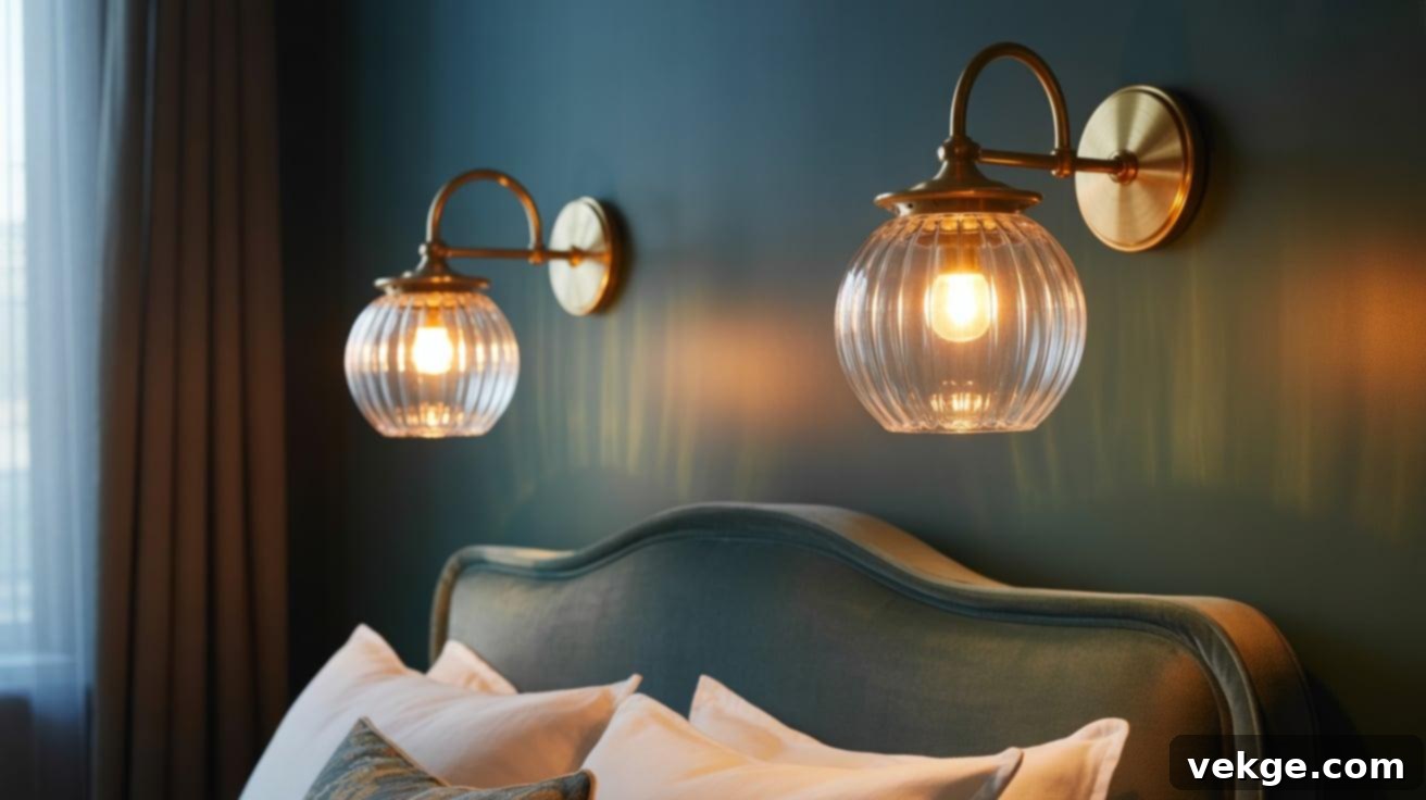 Retro Glass Globe Sconce