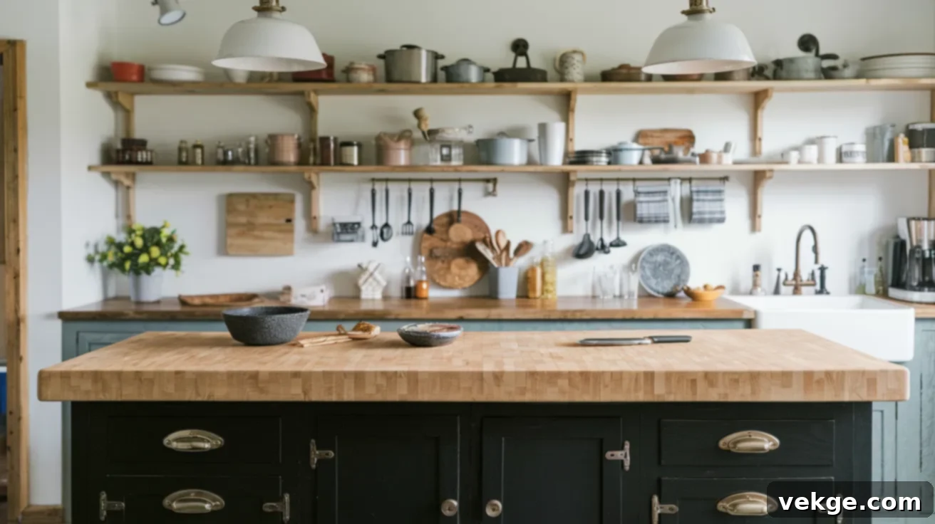 Black_Island_with_Butcher_Block_Top
