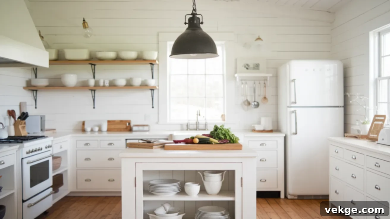 All-White_Kitchen_with_Black_Pendant_Lighting