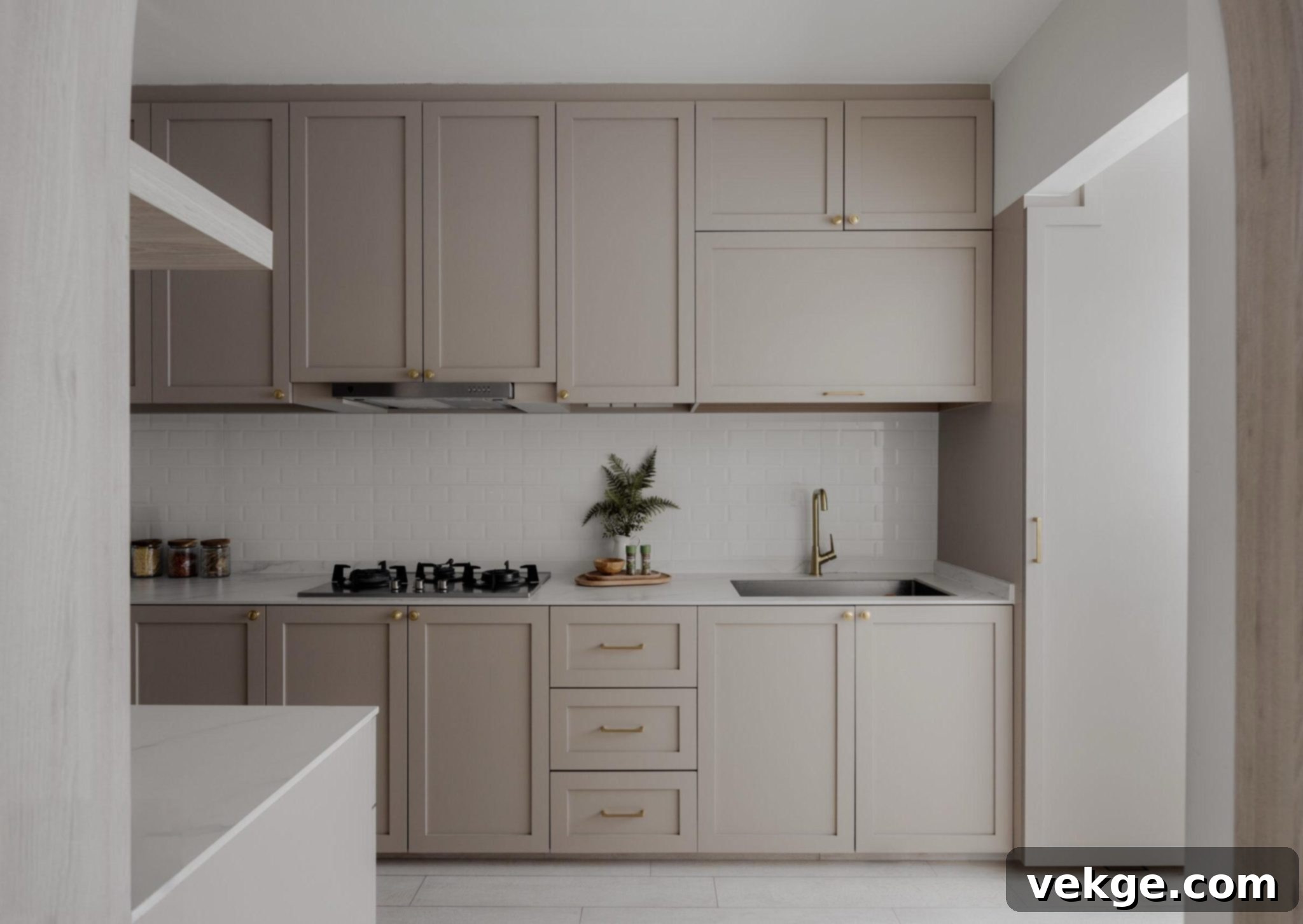 Kitchen interior design in Mangalore by Black Pebble Designs, showcasing modern aesthetics and functional layout