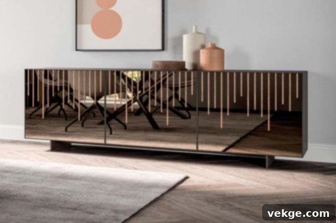 Rain Sideboard by Ozzio Italia