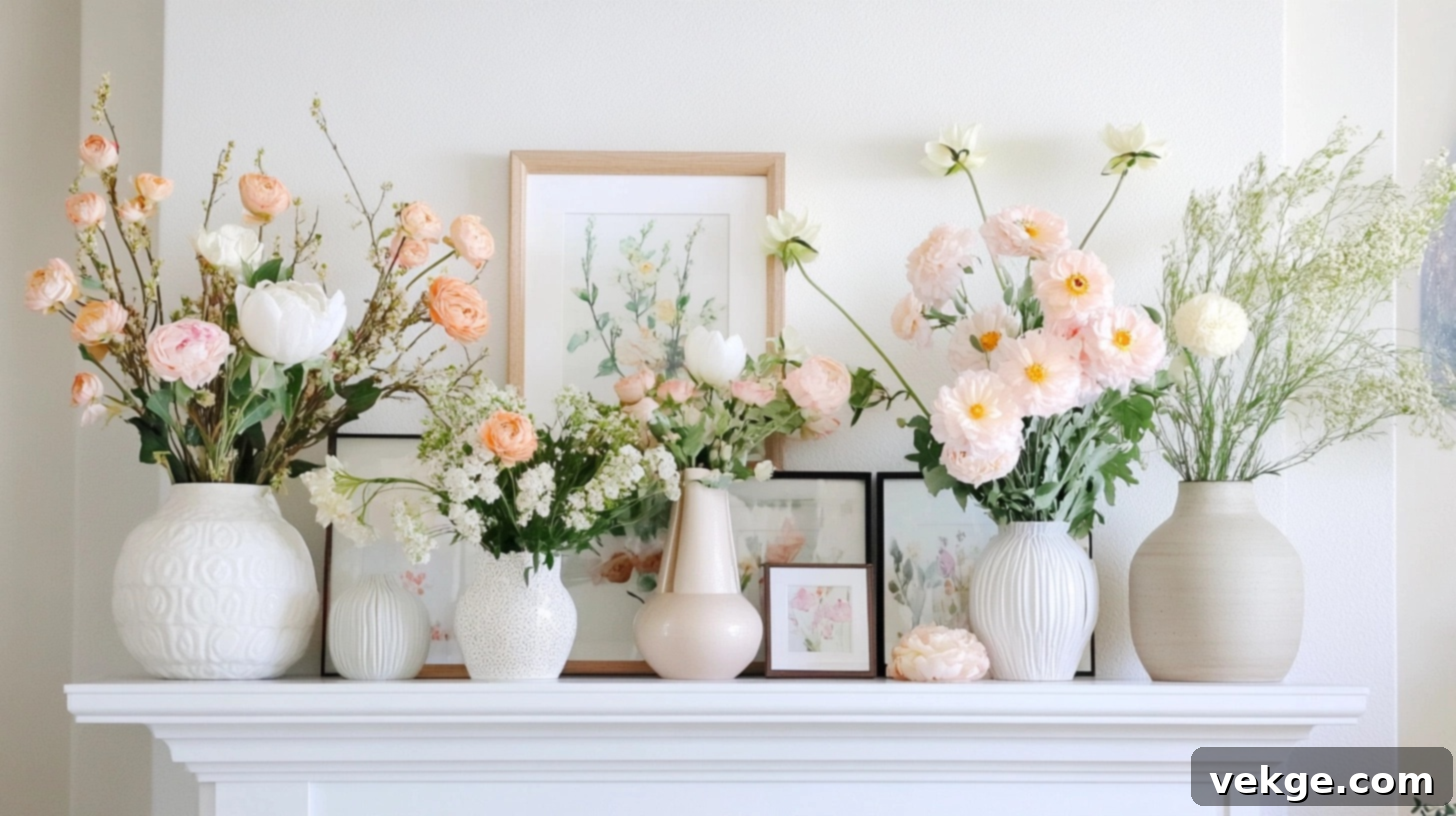 Create a Seasonal Mantel Display