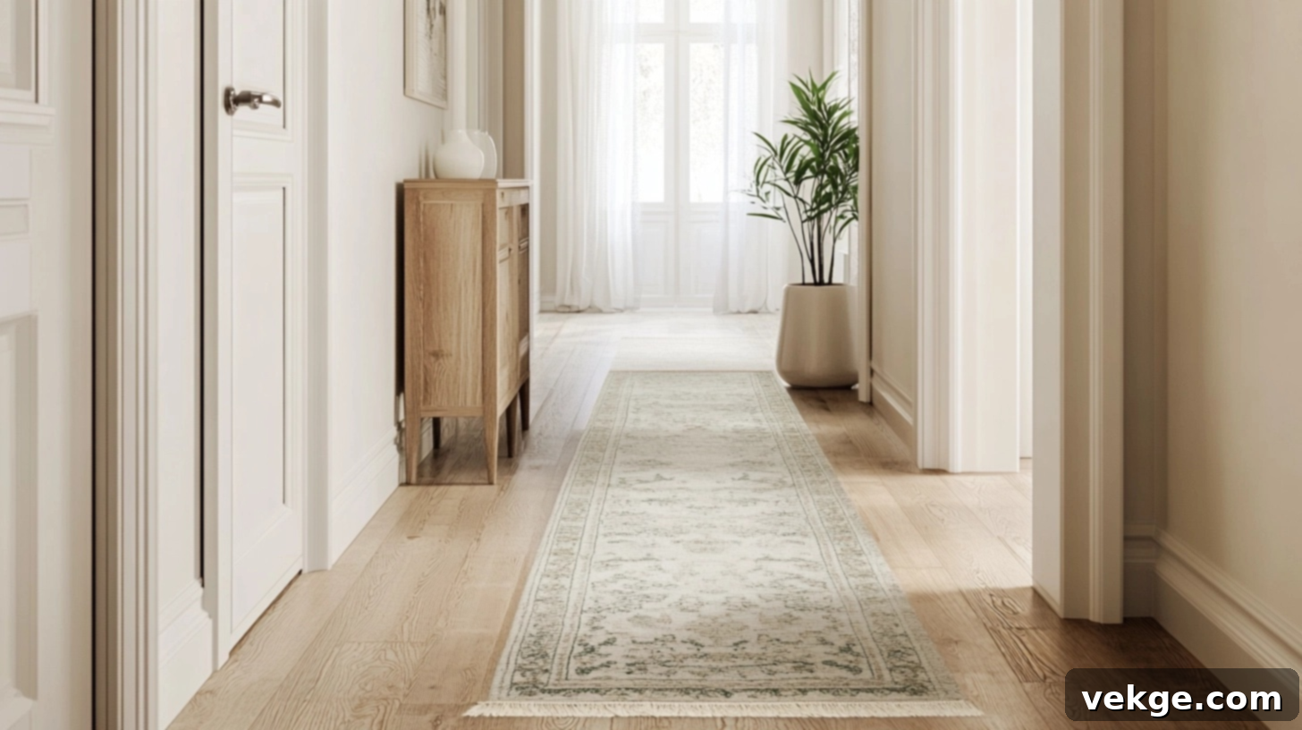 Introduce a Soft Area Rug to High-Traffic Areas
