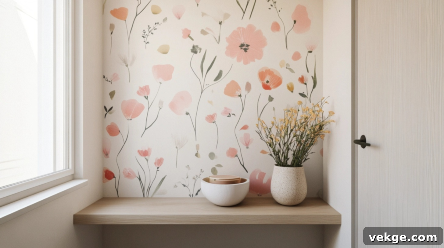 Try Peel-and-Stick Wallpaper