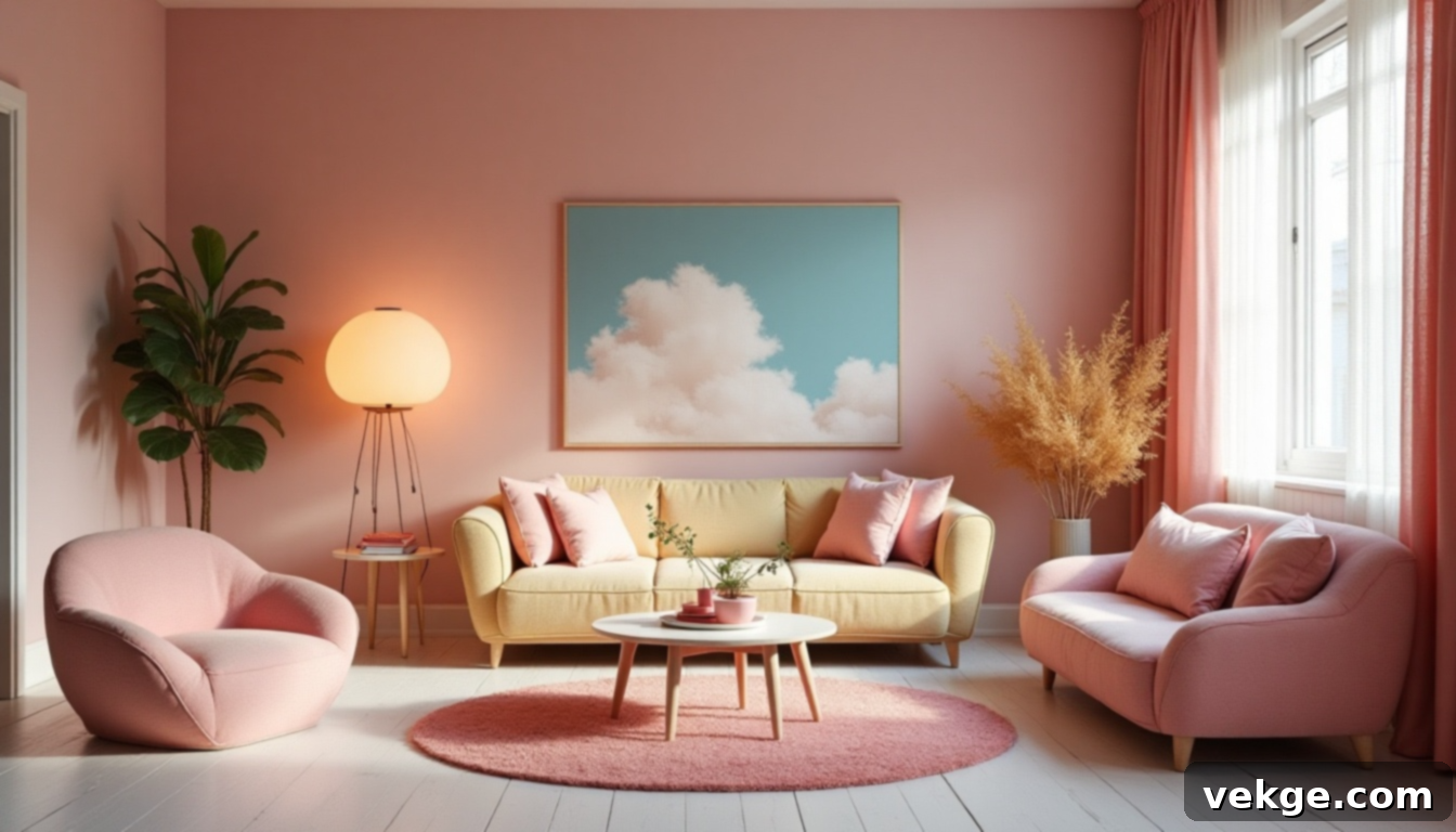 Whimsical Wonderland Eclectic Living Room