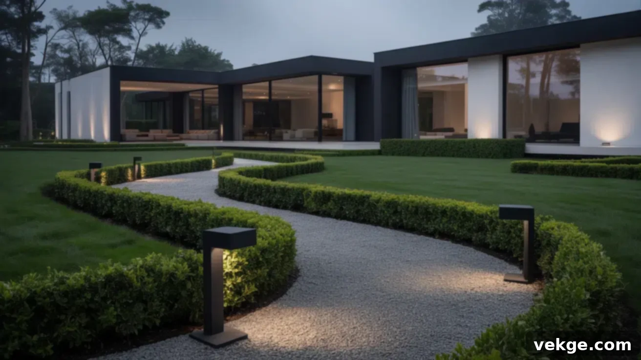 White_and_Black_Home_with_Neutral_Landscaping