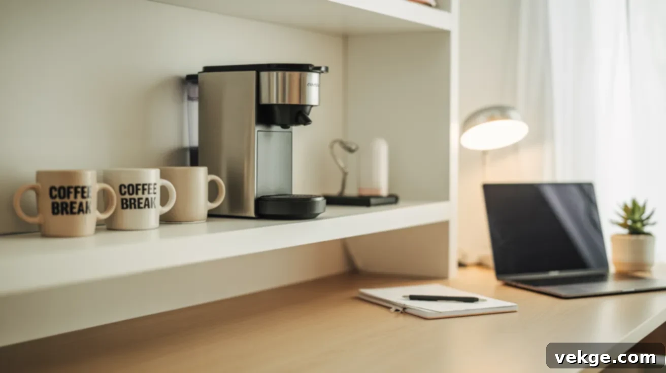 Coffee Bars Within a Home Office