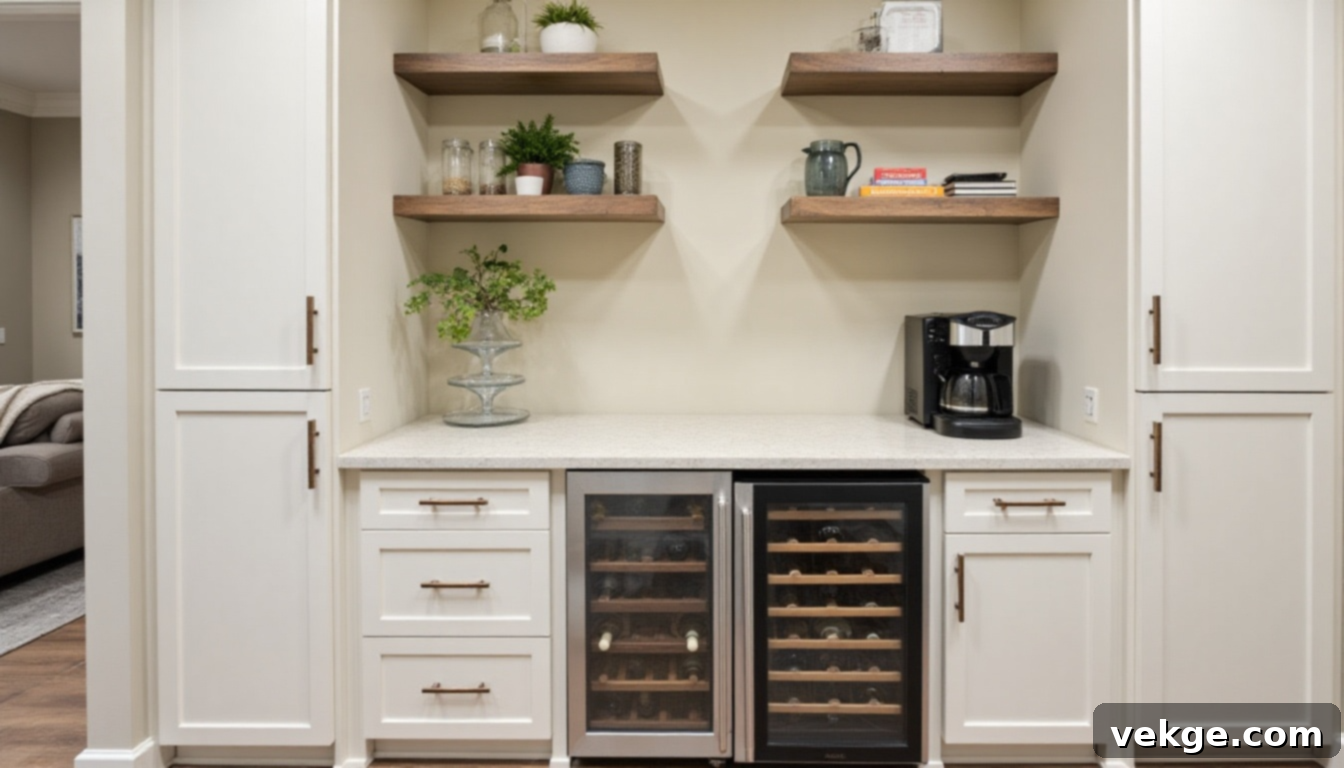 Coffee and Wine Shared Nook
