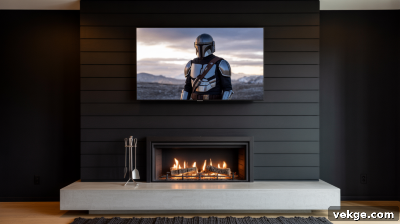Put_a_Wall-Mounted_TV_over_Black_Shiplap