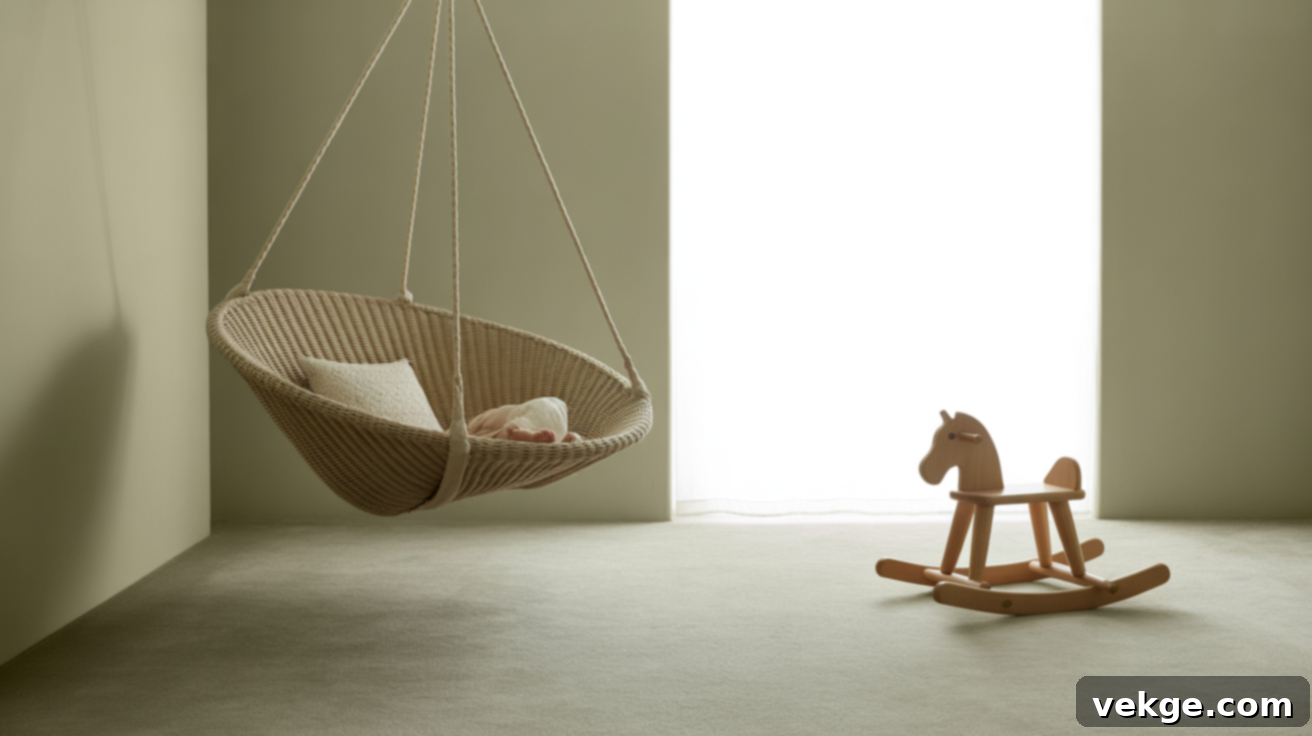 Small Swing or Chair Hammock in Playroom