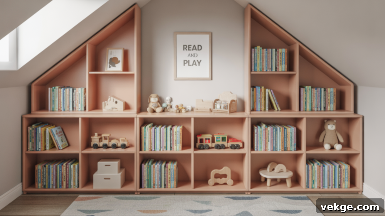 Built-In or Modular Shelving for Playroom