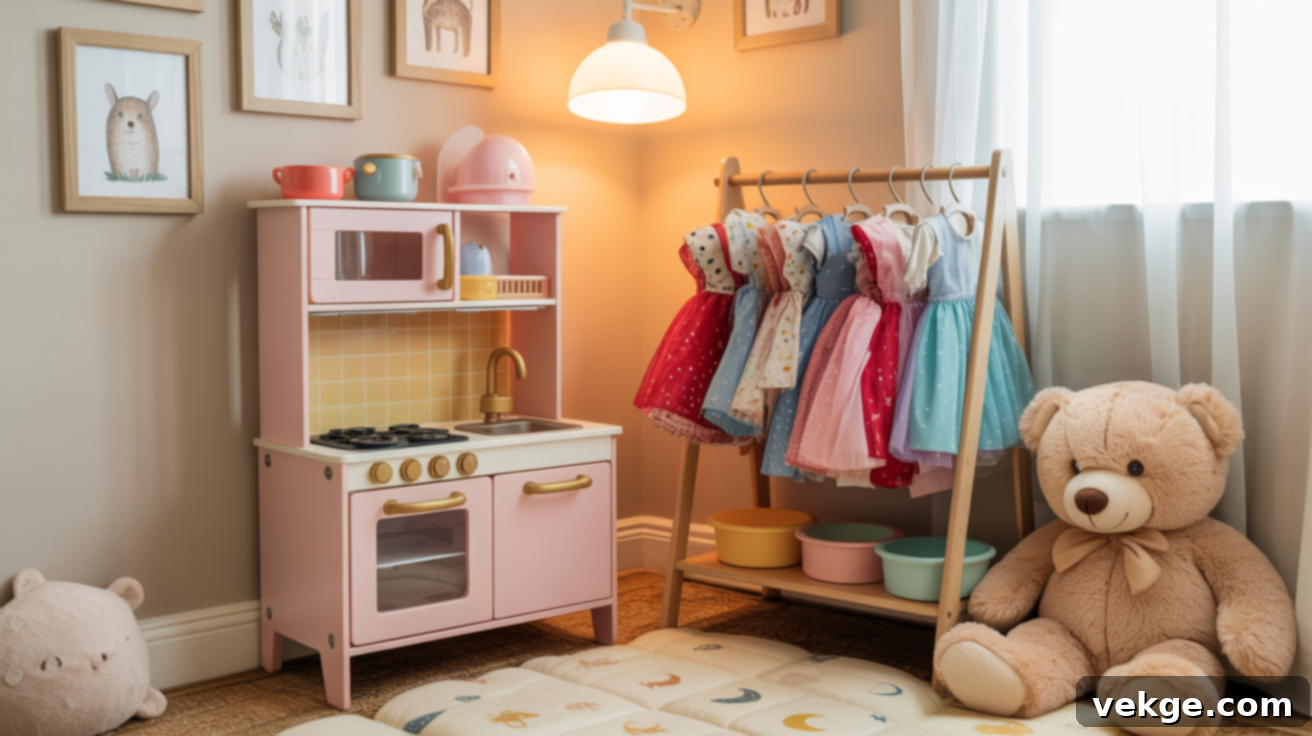 Versatile Pretend Play Area for Kids