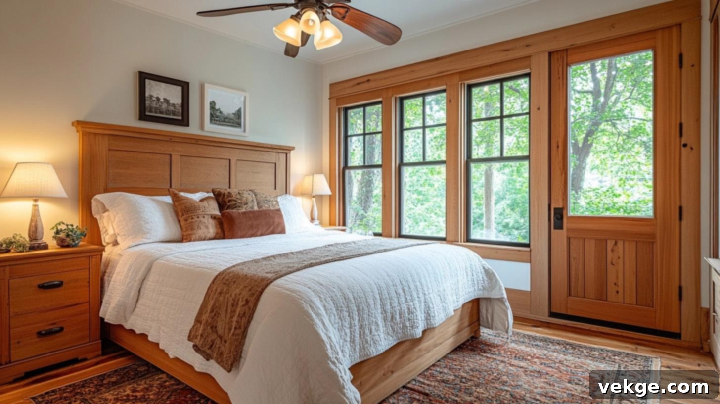 Ceiling Fan with Built-In Light for Small Bedroom