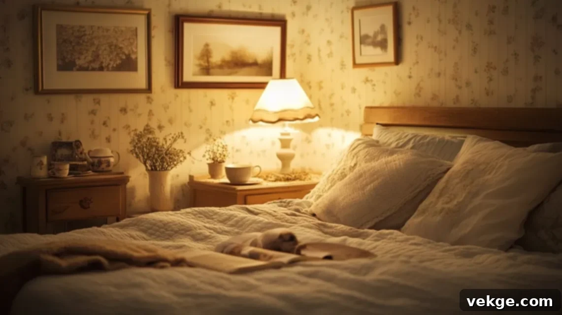 Fabric Lampshades for a Soft Glow in Small Bedrooms