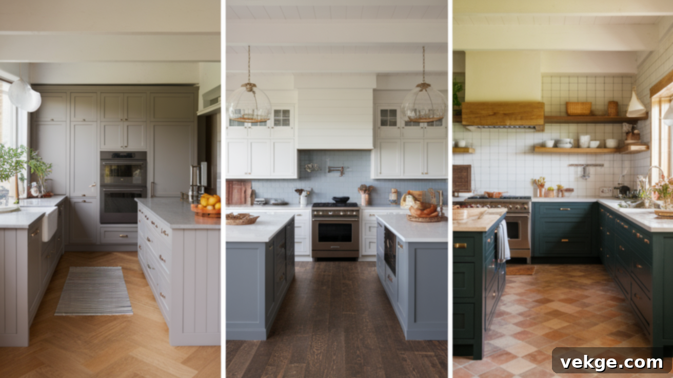 Kitchen Flooring Options for Grey and White Kitchens