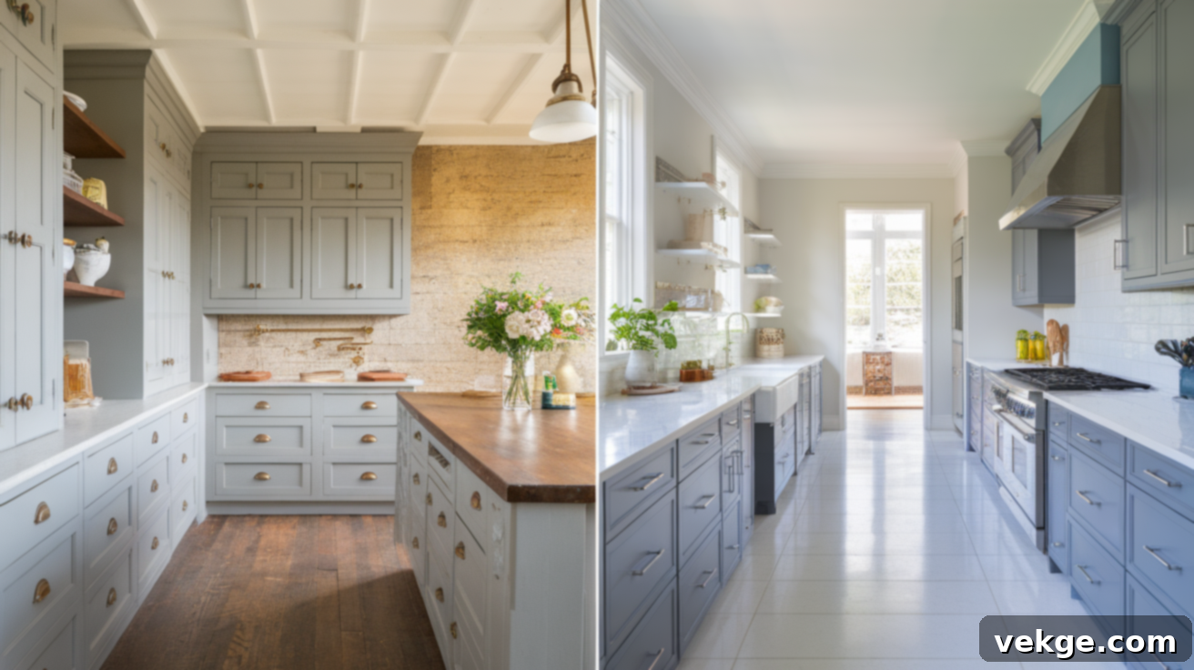 Warm vs Cool Grey Kitchen Cabinet Tones