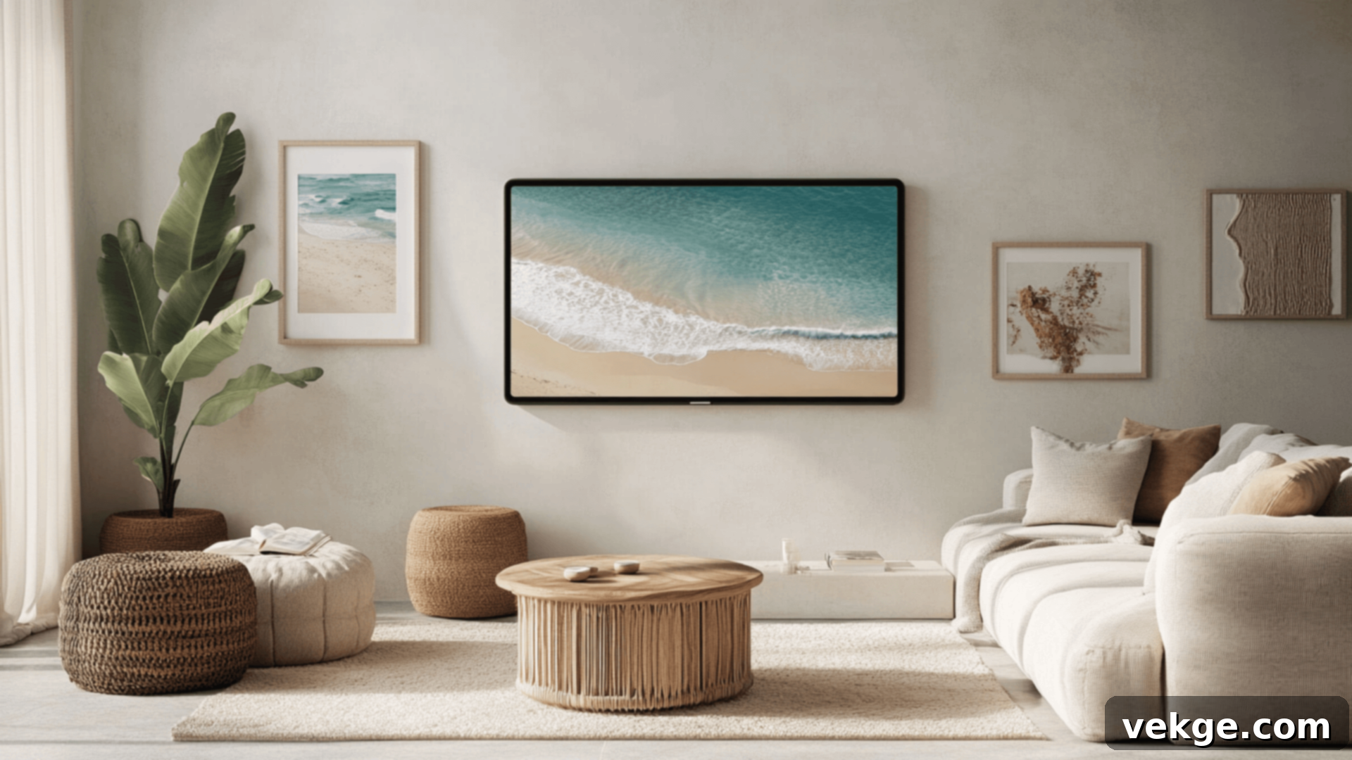 Hang_a_Frame_TV_to_Blend_with_Wall_Art