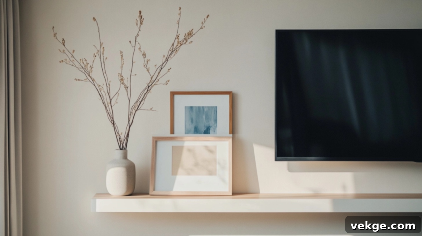 Add_a_Slim_Picture_Ledge_Under_the_TV
