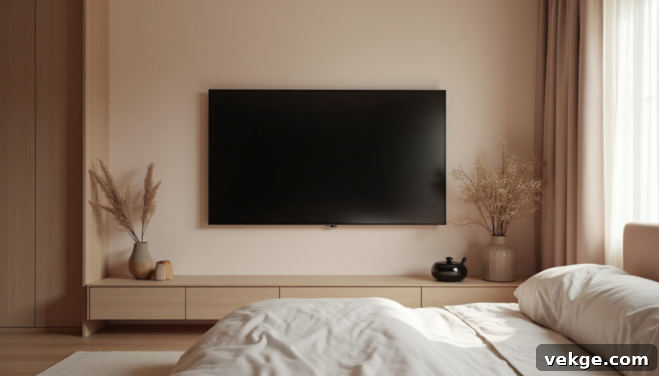 Bedroom_TV_Wall_Styling