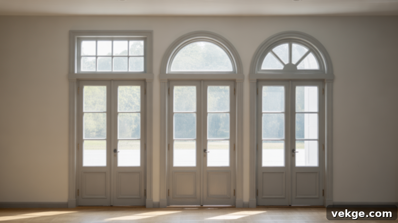 Common Shapes of Transom Windows