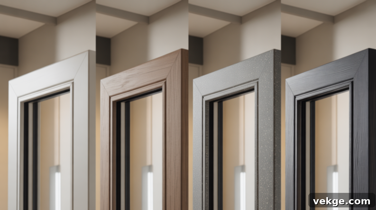 Transom Window Frame Materials