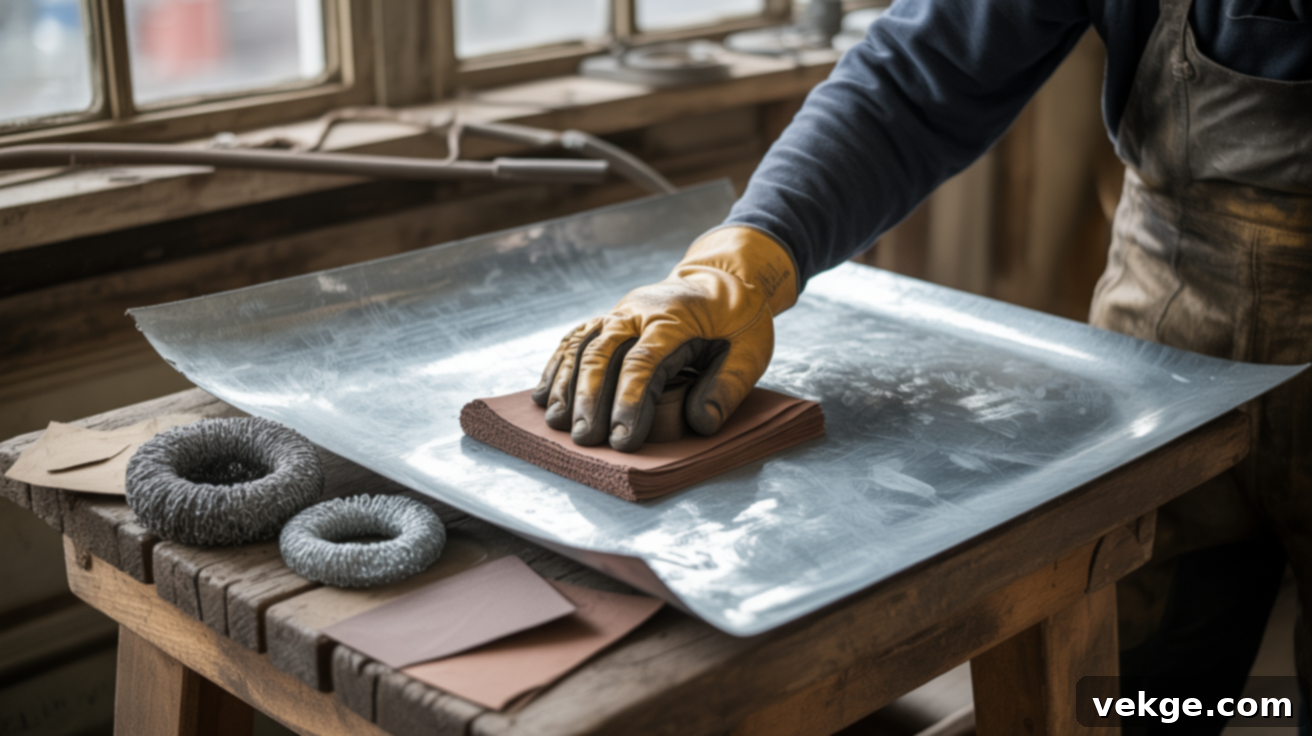 Sand or Scuff the Surface First