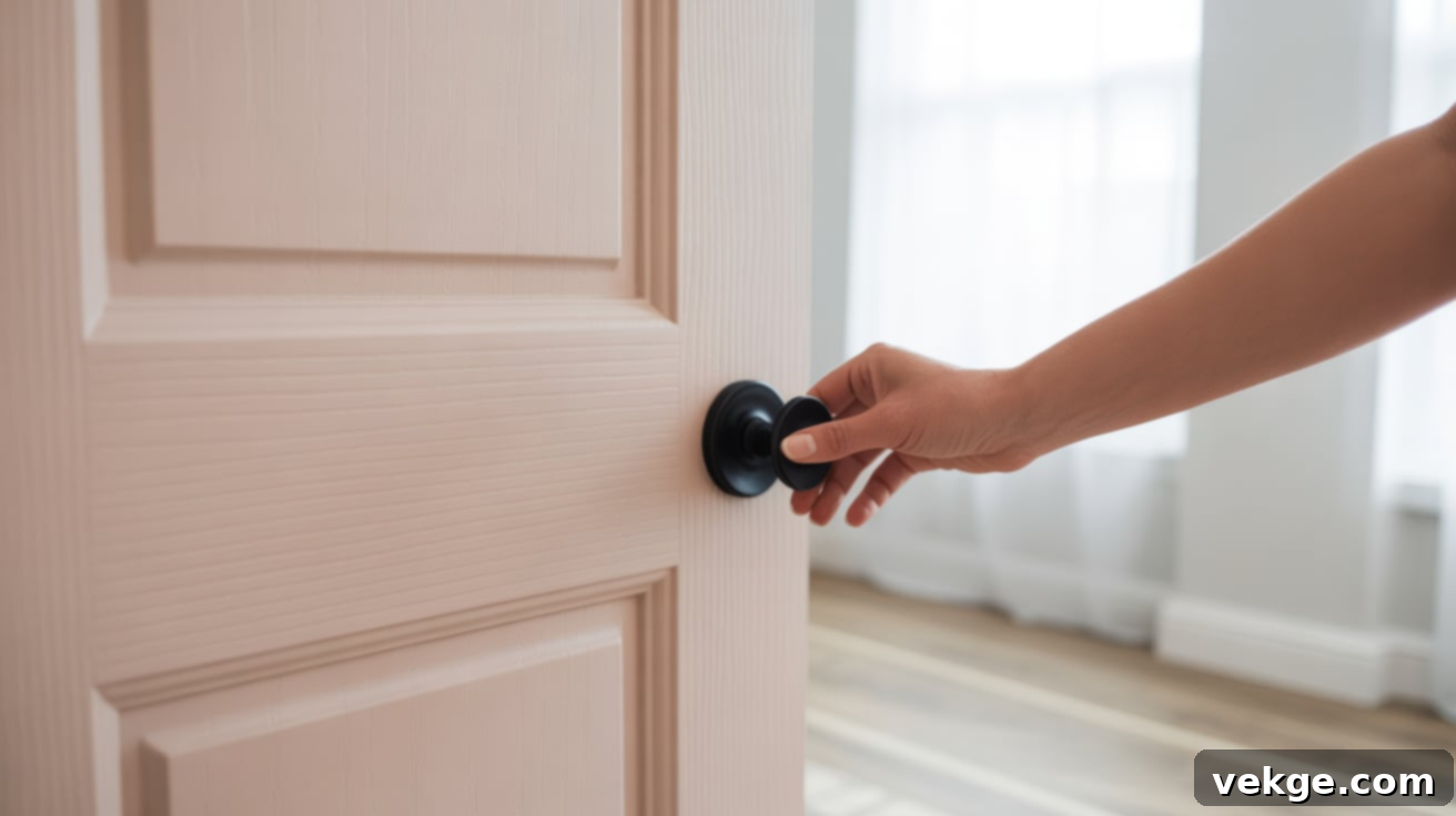 Step 7: Installing New Hardware on Your Upgraded Door