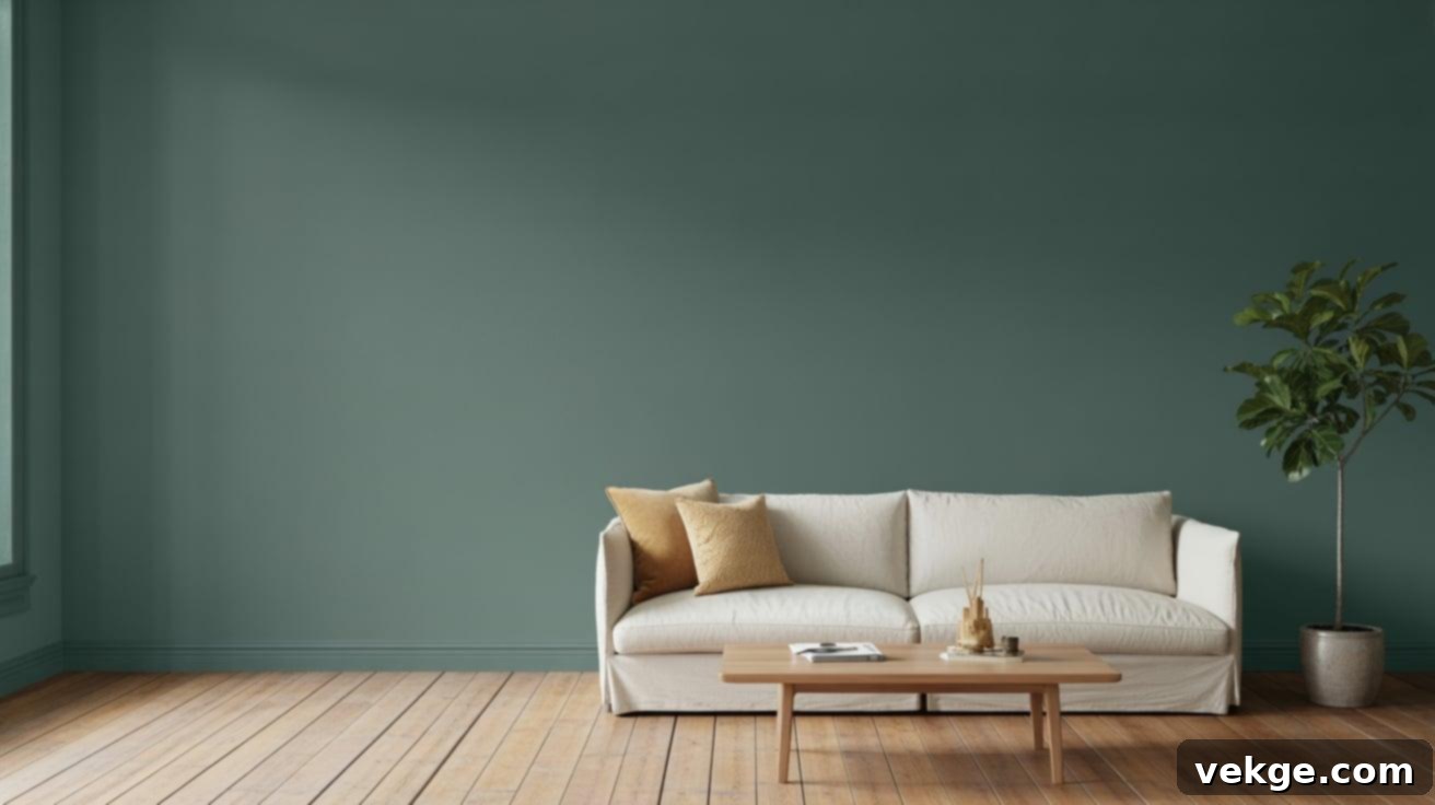 Wood tones that pair well with Tarrytown Green
