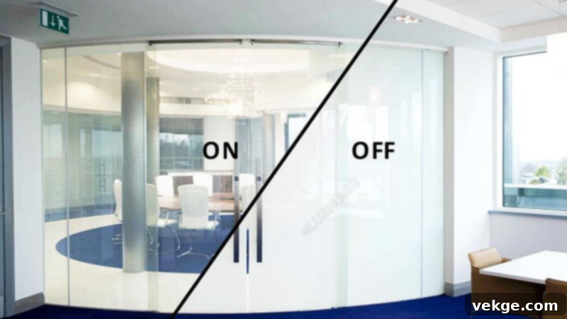 Smart window film