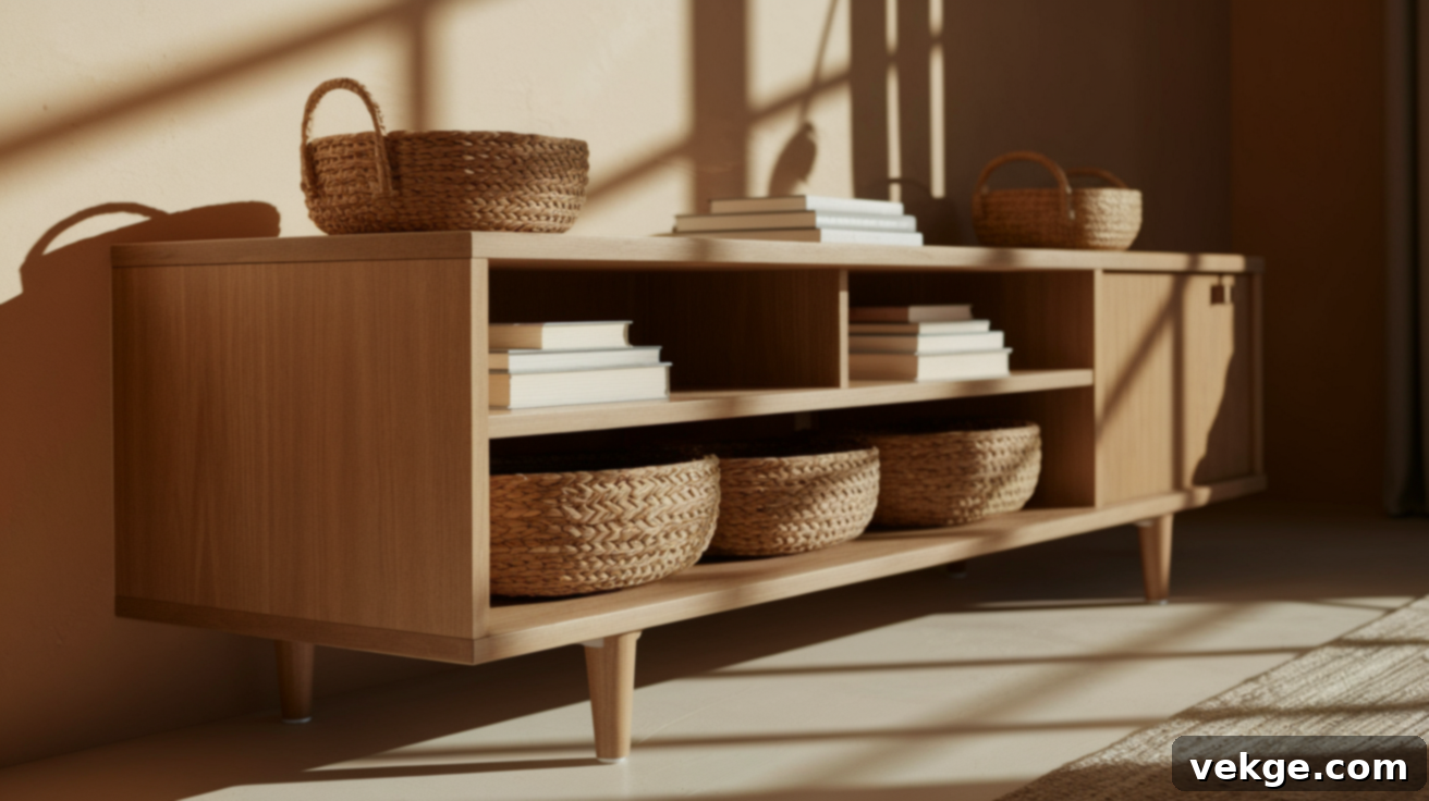Minimal TV Console