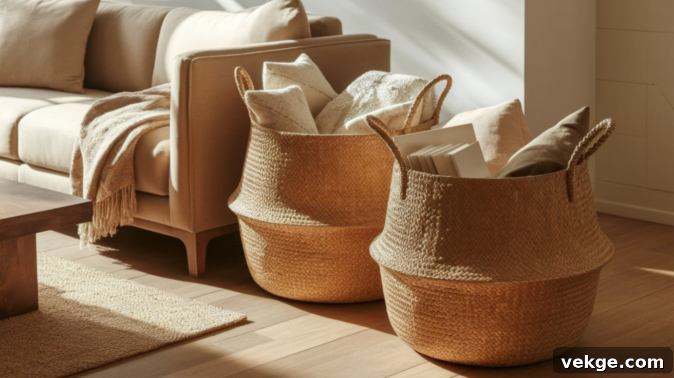 Woven Storage Baskets