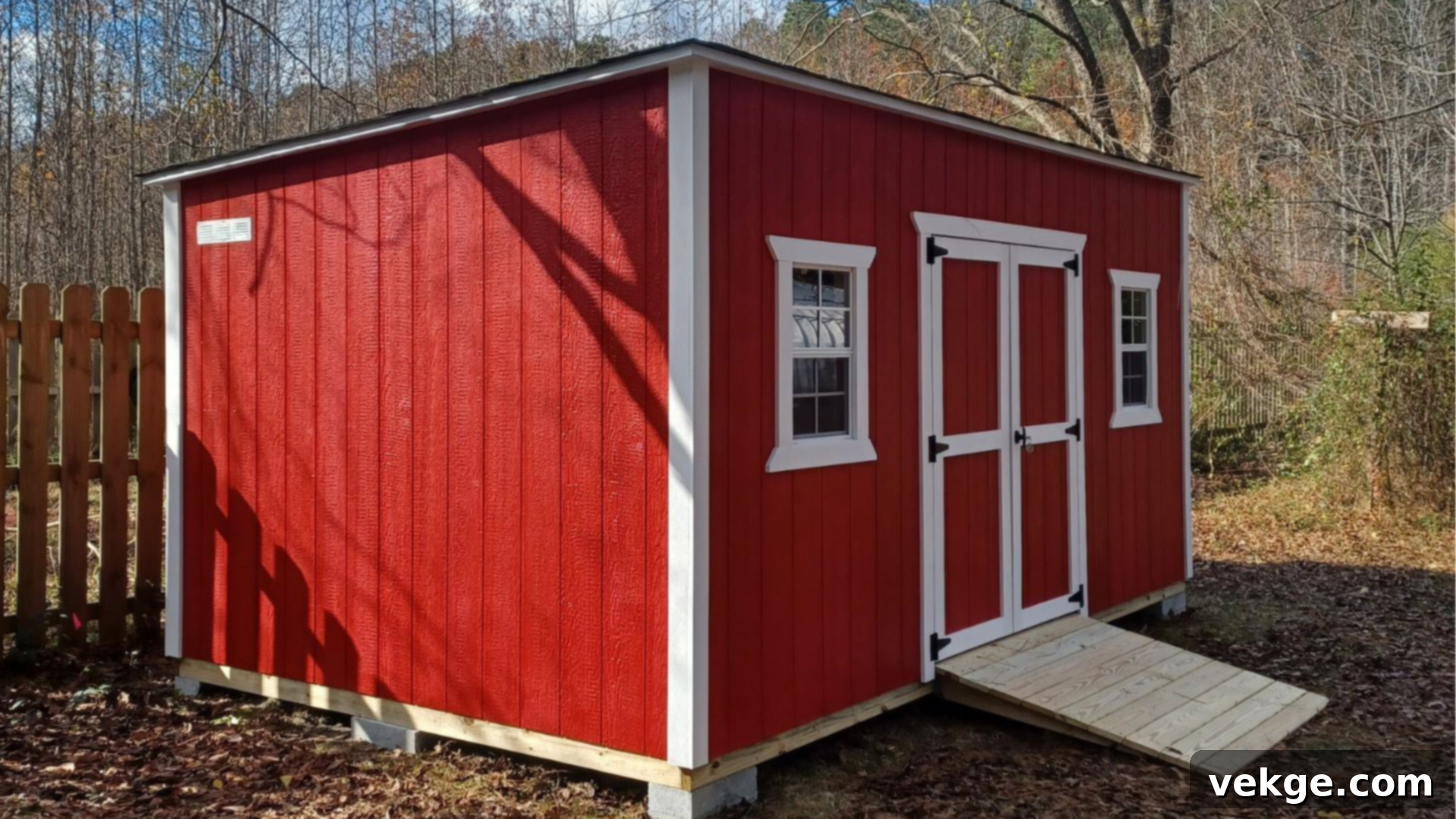 Lean-to Shed