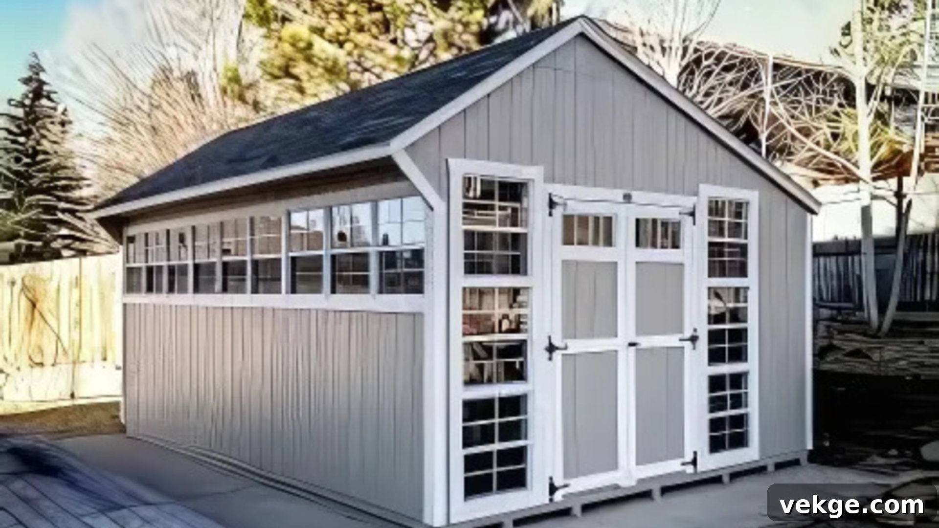Saltbox Shed